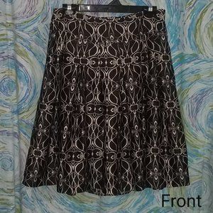Mossimo Midi Print Skirt